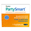 PARTY SMART Capsules, Himalaya (ПАТИ СМАРТ, средство от похмелья, Хималая), 5 капс.