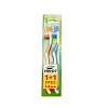 Herb'l POWER CLEAN Toothbrush MEDIUM, Dabur (Хербл ПАУЭР КЛИН зубная щётка СРЕДНЕЙ ЖЁСТКОСТИ, Дабур), разные цвета, 1 шт. + 1 шт. в подарок.