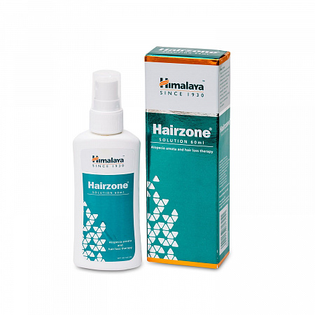 HAIRZONE Alopecia Areata & Hair Loss Therapy, Himalaya (ХЭЙРЗОН Спрей от облысения и выпадения волос, Хималая), 60 мл.