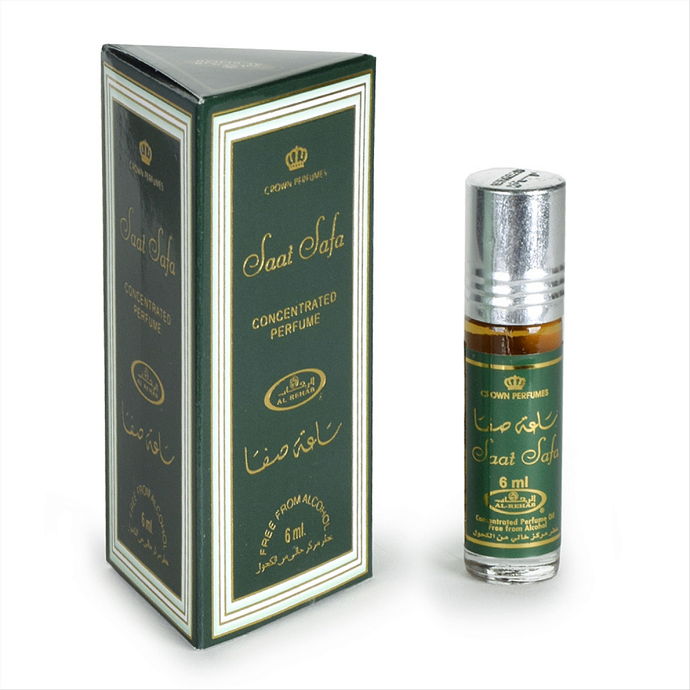 Al-Rehab Concentrated Perfume SAAT SAFA (Масляные арабские духи СААТ САФА  (унисекс), Аль-Рехаб), 6 мл.