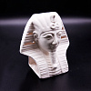 Аромалампа &quot;Фараон белоснежный&quot; (Керамика, нелакированный), 13 см.