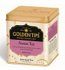 ASSAM TEA, Golden Tips (АССАМ 100% Индийский черный листовой чай, железная банка, Голден Типс), 100 г.