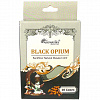 BLACK OPIUM Backflow Natural Masala Cone, Aromatika (ЧЁРНЫЙ ОПИУМ стелющийся дым, Ароматика), 10 конусов.