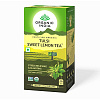 TULSI SWEET LEMON TEA, Organic India (ТУЛСИ СЛАДКИЙ ЛИМОН ЧАЙ, антистресс и бодрость, Органик Индия), 25 пакетиков.