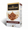 MASALA CHAI, Golden Tips (МАСАЛА ЧАЙ 100% Индийский листовой чай, коробка 20 пакетиков-пирамидок, Голден Типс), 40 г.