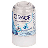 PURE & NATURAL Crystal Deodorant, Grace (ЧИСТЫЙ И НАТУРАЛЬНЫЙ кристальный алунитовый дезодорант, Грэйс), 70 г.