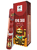 Chakra Feng Shui LUCKY CAT Premium Incense Sticks, Zed Black (Чакра Фэн Шуй КОТ УДАЧИ премиум благовония палочки, Зед Блэк), уп. 20 палочек.