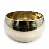 Поющая чаша SILVER-GOLD, 7 МЕТАЛЛОВ, Для восстановления Ауры (вес 601 - 800 г., диаметр 12 см., высота 7 см.), 1 шт.