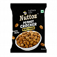 Peanut Cracker BLACK PEPPER, Nuttoz (Арахисовый крекер ЧЁРНЫЙ ПЕРЕЦ, Наттоз), 140 г.