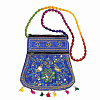 Сумочка в Раджастанском стиле с вышивкой РАЙСКИЕ ПТИЦЫ (разные цвета, размер сумочки 23 см.), 1 шт.