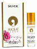 SILVER Concentrated Perfume Oil, Aksa Esans (СИЛЬВЕР турецкие роликовые масляные духи, Акса Эсанс), 6 мл.