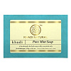 PURE MINT SOAP, Handmade Herbal Soap, Khadi Natural (ЧИСТАЯ МЯТА, Растительное мыло ручной работы с эфирными маслами, Кхади Нэчрл), 125 г.