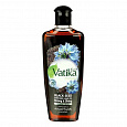 Vatika BLACK SEED Enriched Hair Oil, Dabur (Ватика ЧЕРНЫЙ ТМИН Масло для волос, сила и сияние, Дабур), 200 мл.