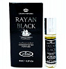 Al-Rehab Concentrated Perfume RAYAN BLACK (Масляные арабские духи РАЙАН БЛЭК (унисекс), Аль-Рехаб), 6 мл.