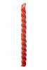 Свеча восковая скрутка с травами ПРИВОРОТ, цвет КРАСНЫЙ (длина 19 см.), 1 шт.